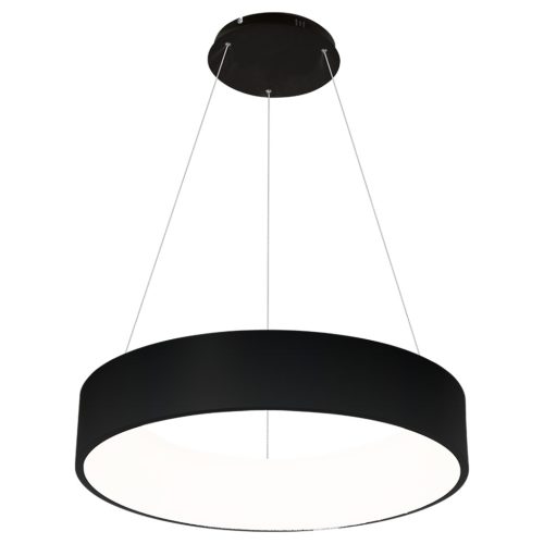 OHIO 24W LED fekete felni, minimalista függőlámpa MLP6358 Milagro fém + akril