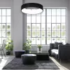 OHIO 24W LED fekete felni, minimalista függőlámpa MLP6358 Milagro fém + akril