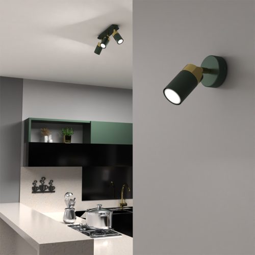 MILAGRO JOKER GOLD oldalfali spotlámpa GU10