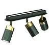 JOKER GREEN GOLD mennyezeti lámpa 3 x GU10 MILAGRO Fém modern stílusban