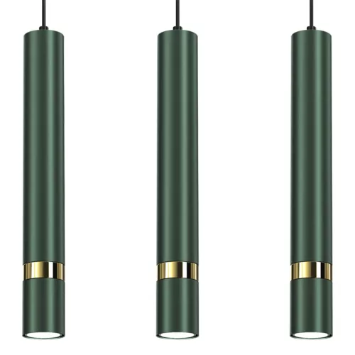 JOKER GREEN GOLD függőlámpa 3 x GU10 MILAGRO Fém modern stílusban