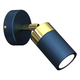   JOKER BLUE GOLD fali lámpa GU10 MILAGRO fém mennyezeti lámpa modern stílusban