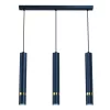 JOKER BLUE GOLD függőlámpa 3 x GU10 MILAGRO Fém modern stílusban