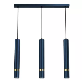   JOKER BLUE GOLD függőlámpa 3 x GU10 MILAGRO Fém modern stílusban