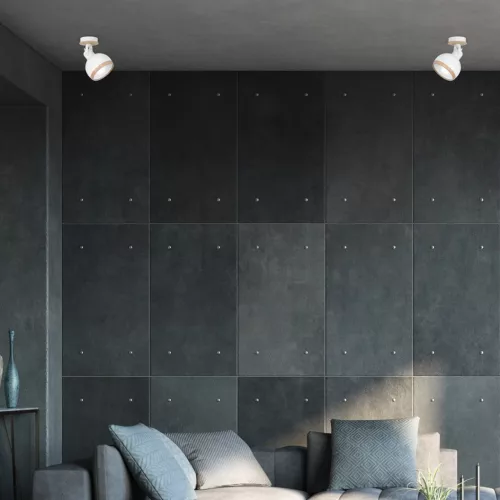 OVÁL fali lámpa fehér 1xE27 Milagro