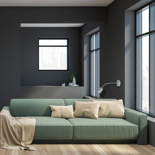 MAXI szürke fali lámpa 1xGU10 Milagro