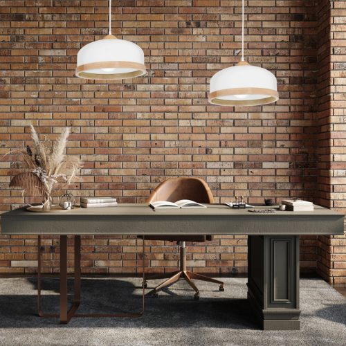 STUDIO fehér mennyezeti lámpa 1xE27 Milagro