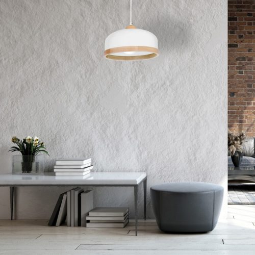 STUDIO fehér mennyezeti lámpa 1xE27 Milagro