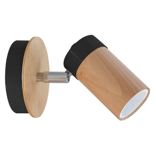 BARON Falilámpa Fekete 1xGU10 Milagro