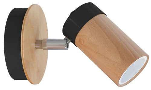 BARON Falilámpa Fekete 1xGU10 Milagro