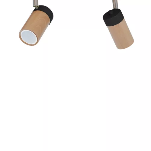 BARON mennyezeti lámpa fekete 2xGU10 Milagro