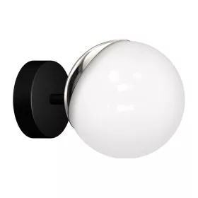 SFERA Fali lámpa Fekete króm 1xE14 Milagro