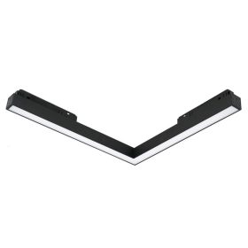   LED Line Rail lámpa 10W 4000K mágneses pályákhoz MAGNETIC TRACK Milagro Black Corner