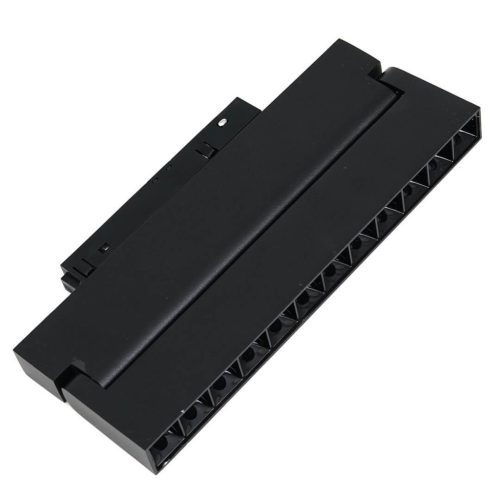 LED Line Rail lámpa 12W 4000K mágneses sínekhez MAGNETIC TRACK Milagro fekete mozgatható