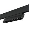LED Line Rail lámpa 12W 4000K mágneses sínekhez MAGNETIC TRACK Milagro fekete mozgatható