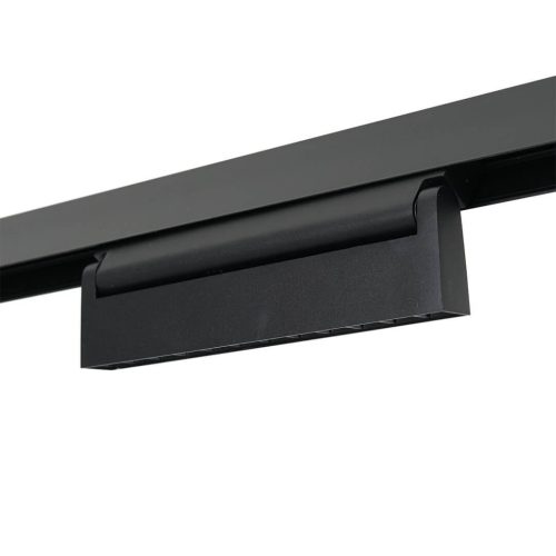 LED Line Rail lámpa 12W 4000K mágneses sínekhez MAGNETIC TRACK Milagro fekete mozgatható