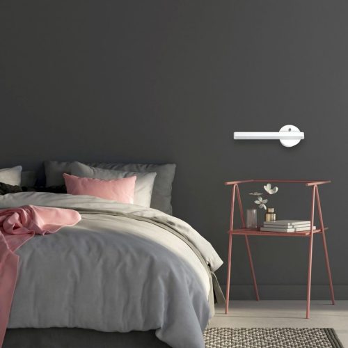 SYDNEY 6W LED fehér fali lámpa, bal, Milagro