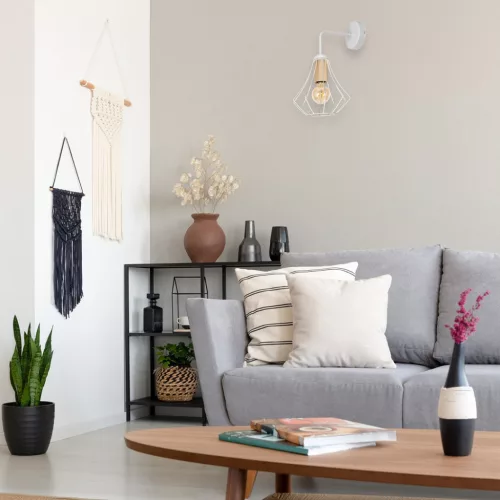 WILL fali lámpa fehér 1xE27 Milagro