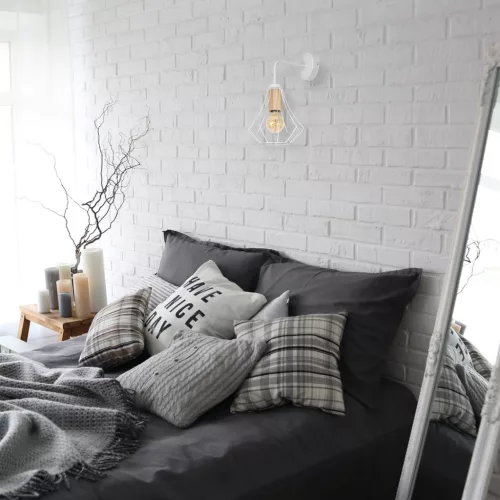 WILL fali lámpa fehér 1xE27 Milagro