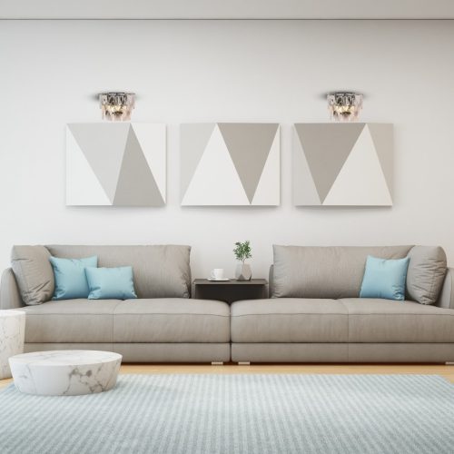 CHELSEA Fali lámpa Króm 2xE14 Milagro