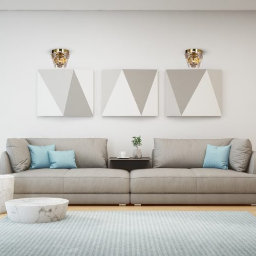 GRACE Falilámpa Arany 2xE14 Milagro