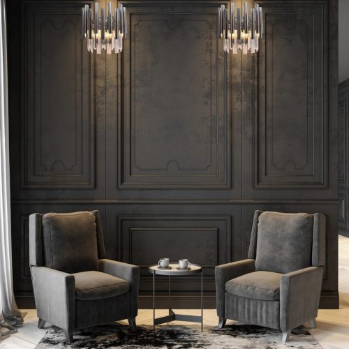 MADISON króm fali lámpa 2xE14 Milagro