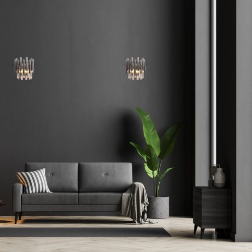 MADISON króm fali lámpa 2xE14 Milagro