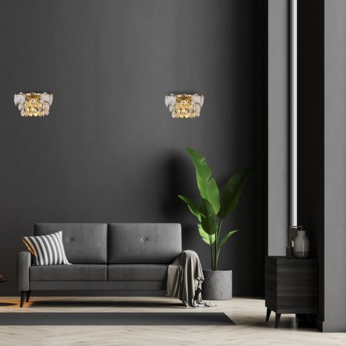 Fali lámpa SELnianaA Gold 2xE14 Milagro