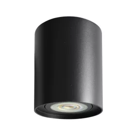   Felületre szerelhető HALOGÉN Tube Spot Light Round Black GU10 Bima Milagro