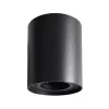 Felületre szerelhető HALOGÉN Tube Spot Light Round Black GU10 Bima Milagro