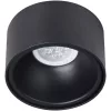 Süllyesztett HALOGÉN Tube Spot Light Round Black GU10 Bali Milagro