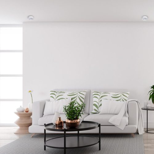 Süllyesztett HALOGEN Tube Spot Light kerek fehér GU10 Nusa Movable Milagro