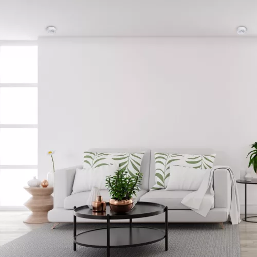 Süllyesztett HALOGÉN Tube Spot Light kerek fehér GU10 Nusa Movable Milagro