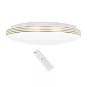   LED felületű mennyezeti lámpa 30W 1800lm CCT 35cm SIENA GOLD Milagro + távirányító
