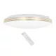LED felületű mennyezeti lámpa 30W 1800lm CCT 35cm SIENA GOLD Milagro + távirányító