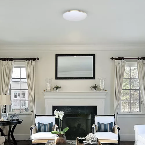 LED felületű mennyezeti lámpa 30W 1800lm CCT 35cm SIENA GOLD Milagro + távirányító