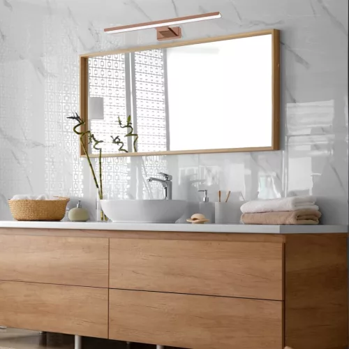 SHINE Fali lámpa Rose Gold 60cm 13,8W LED Milagro
