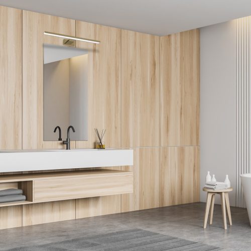 SHINE fali lámpa sárgaréz 60cm 13,8W LED Milagro