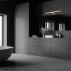 SHINE fali lámpa sárgaréz 60cm 13,8W LED Milagro
