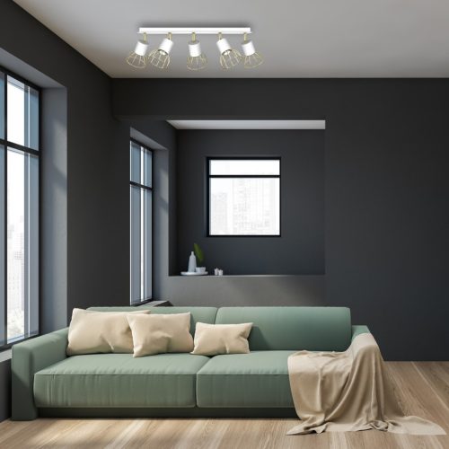 DANTE mennyezeti lámpa White Gold 5x mini GU10 Milagro