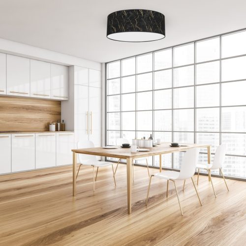 LED mennyezeti lámpa SENSO Black Gold 3xE27 Ø50cm Milagro