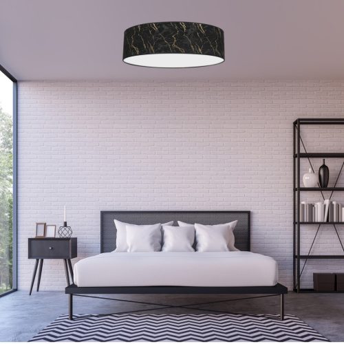 LED mennyezeti lámpa SENSO Black Gold 3xE27 Ø60cm Milagro