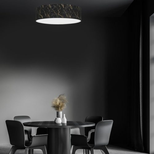 LED mennyezeti lámpa SENSO Black Gold 3xE27 Ø60cm Milagro