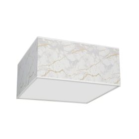 LED mennyezeti lámpa SENSO White Gold Square 3xE27 Milagro