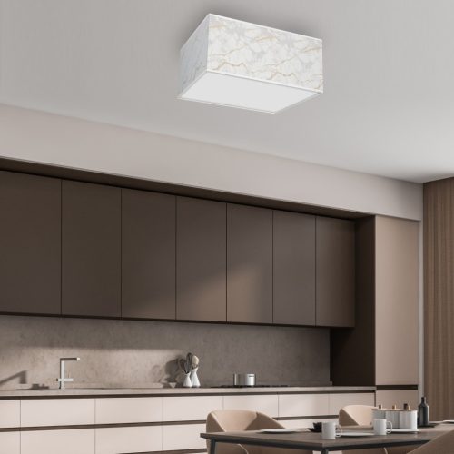 LED mennyezeti lámpa SENSO White Gold Square 3xE27 Milagro