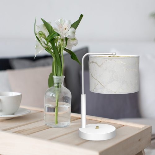 LED Asztali lámpa SENSO White Gold 1xE27 Milagro