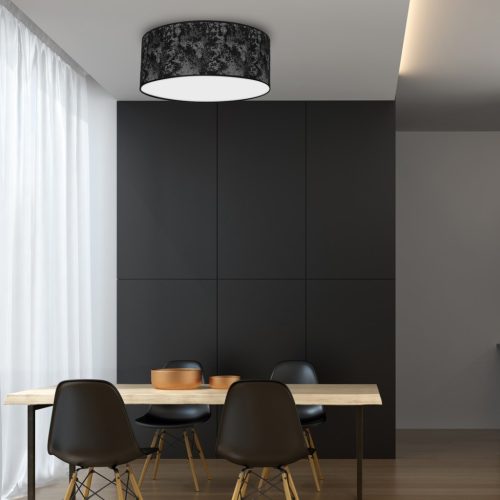 LED mennyezeti lámpa SATINO Silver 2xE27 Ø40cm Milagro