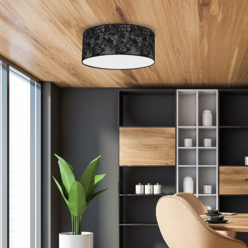 LED mennyezeti lámpa SATINO Silver 2xE27 Ø40cm Milagro