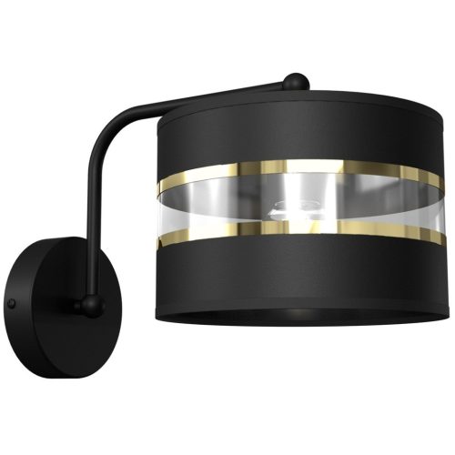 Fali lámpa ULTIMO Fekete 1xE27 Milagro