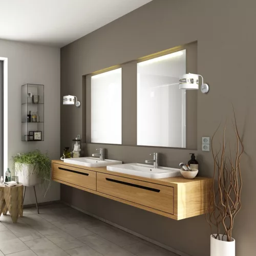 ULTIMO fali lámpa fehér 1xE27 Milagro